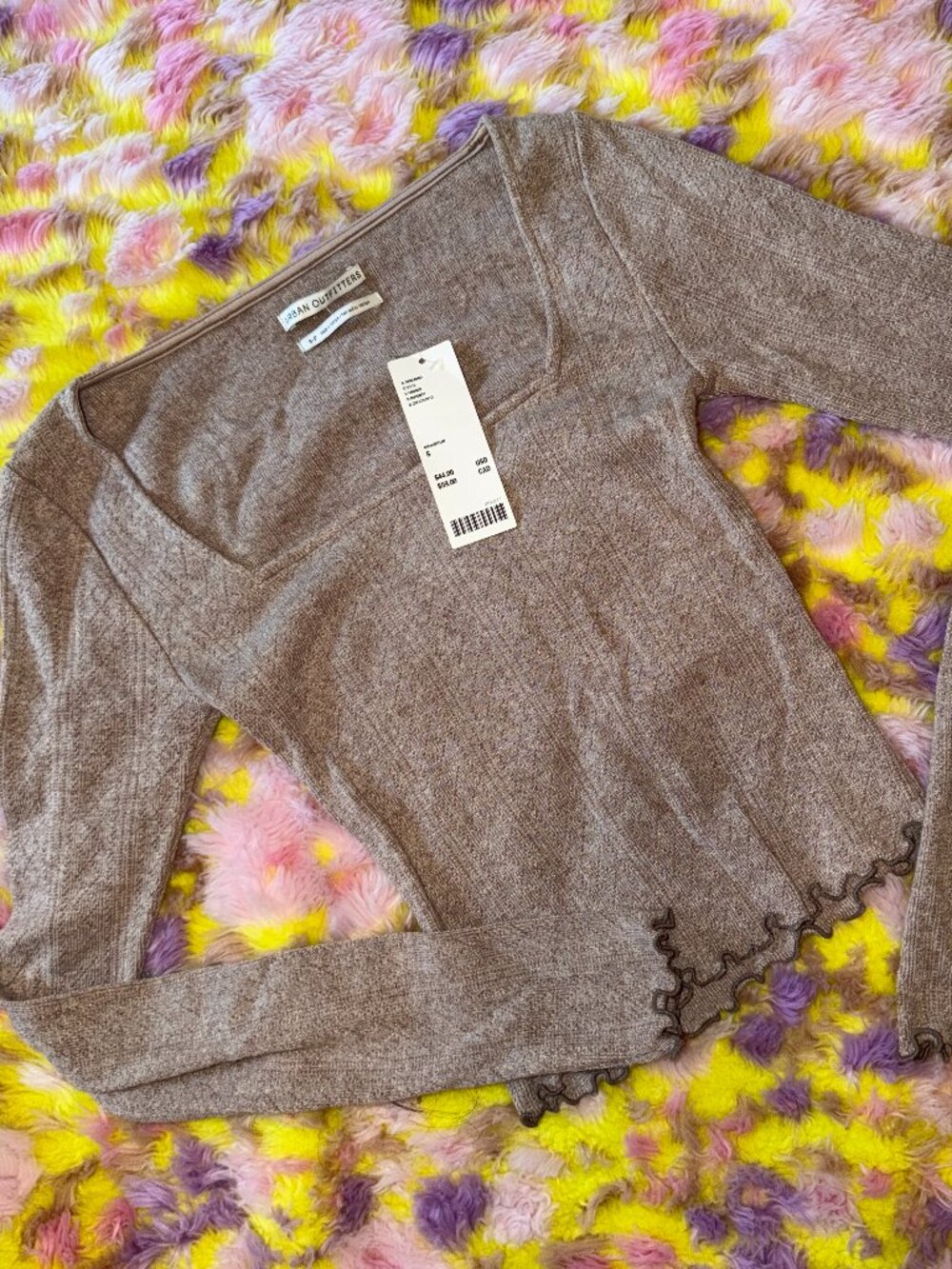 Cozy brown UO Long Sleeve